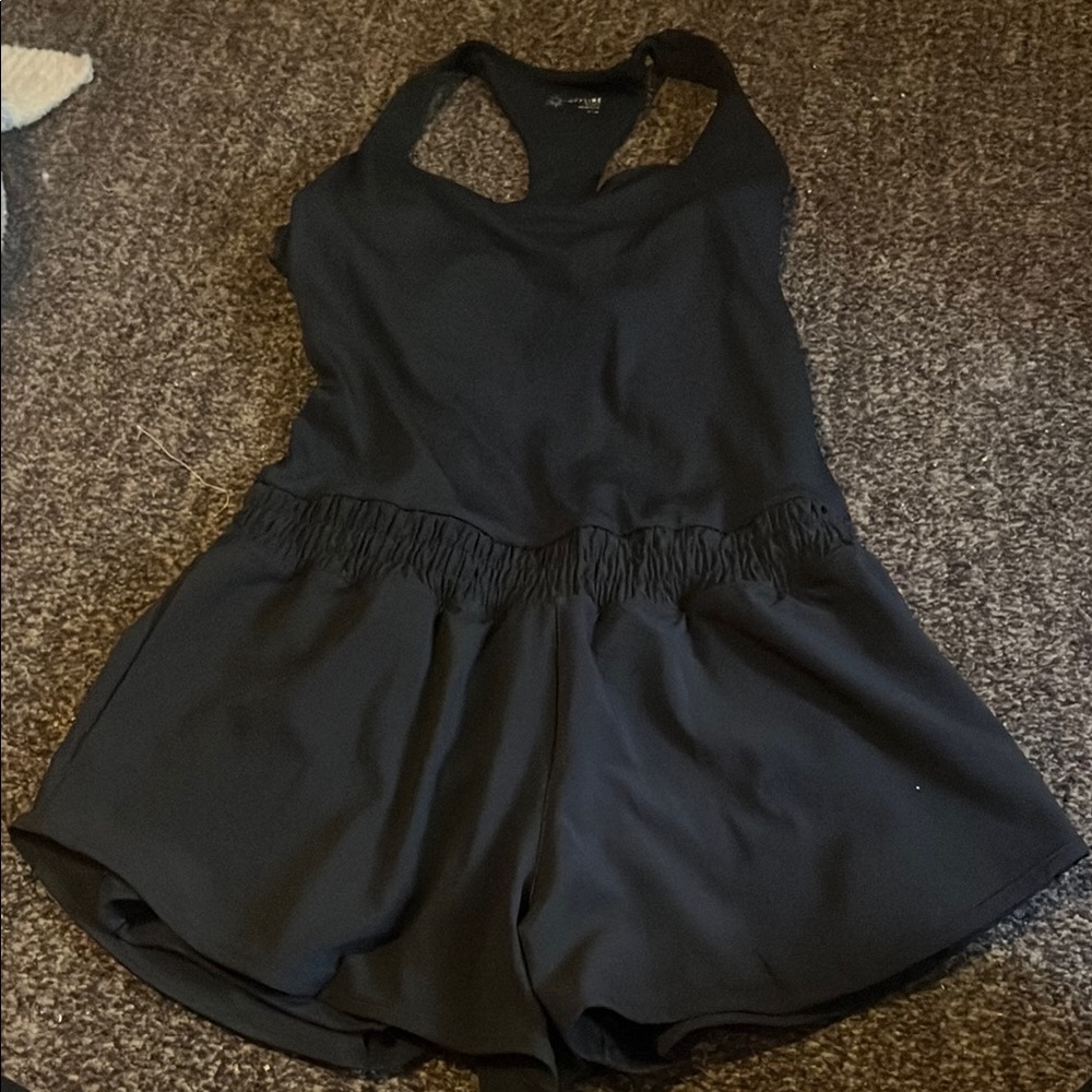Aerie OFFLINE Black Romper